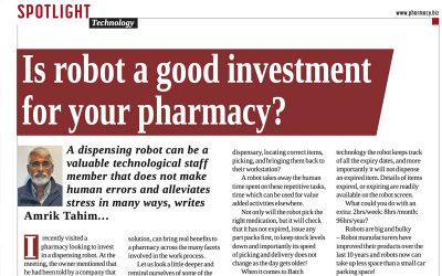 Is an Original Pack Dispensing Robot a good Investment for your Pharmacy?